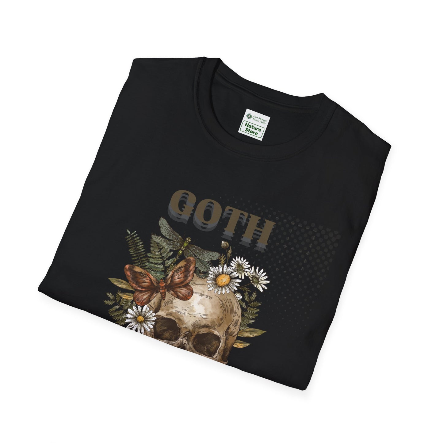 T-Shirt Unisex Softstyle, Goth Garden