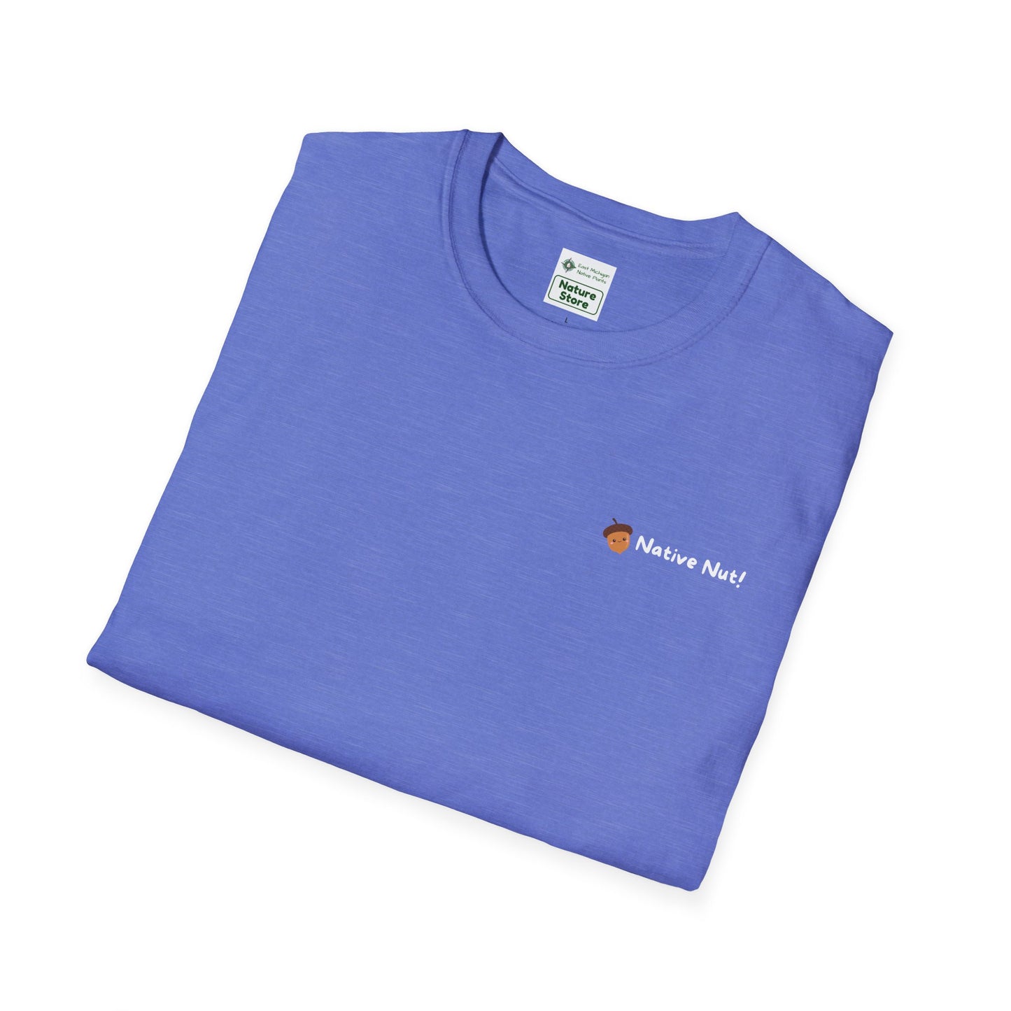 Unisex Softstyle T-Shirt, Native Nut! (Back)