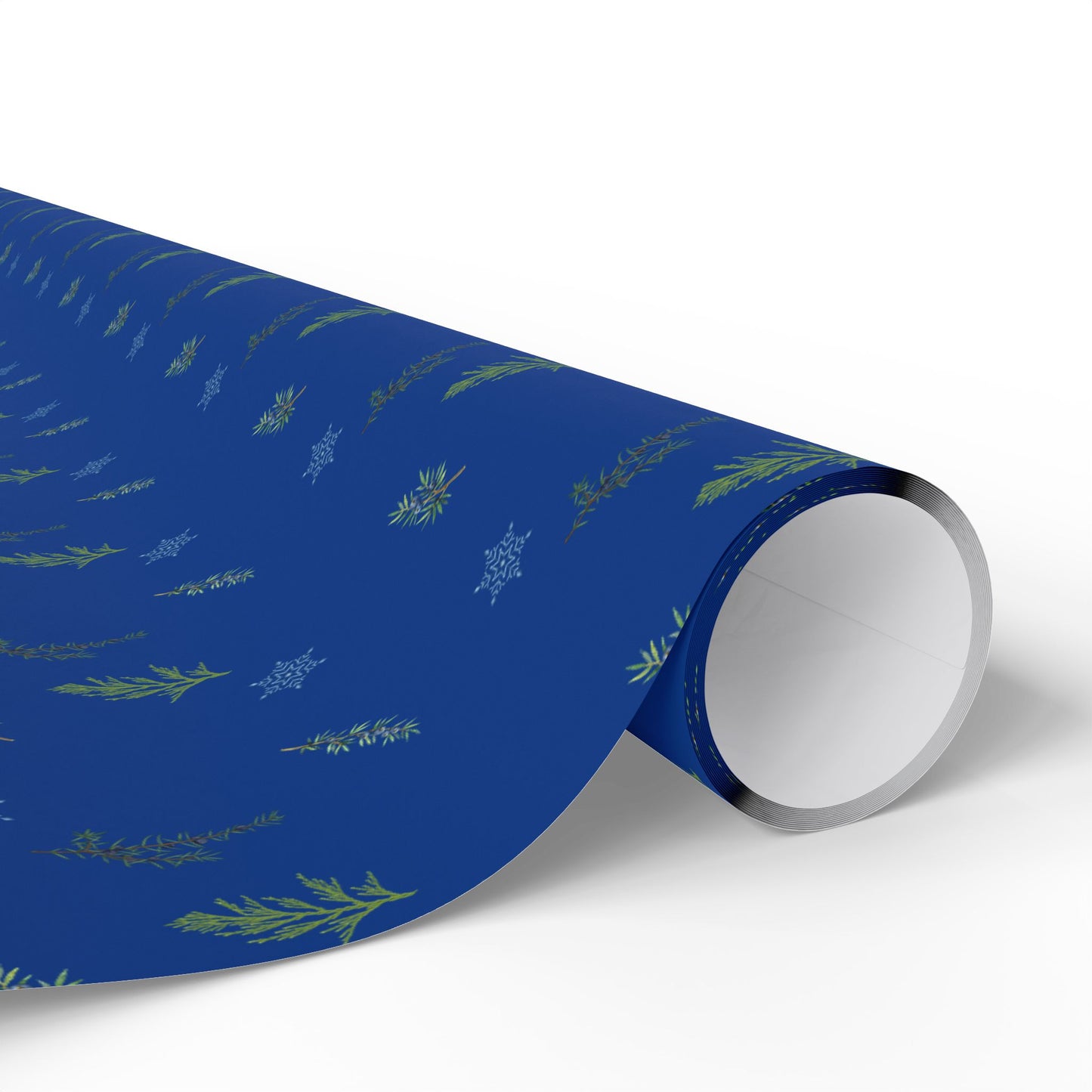 Wrapping Paper, Juniper Berry - Dk Blue