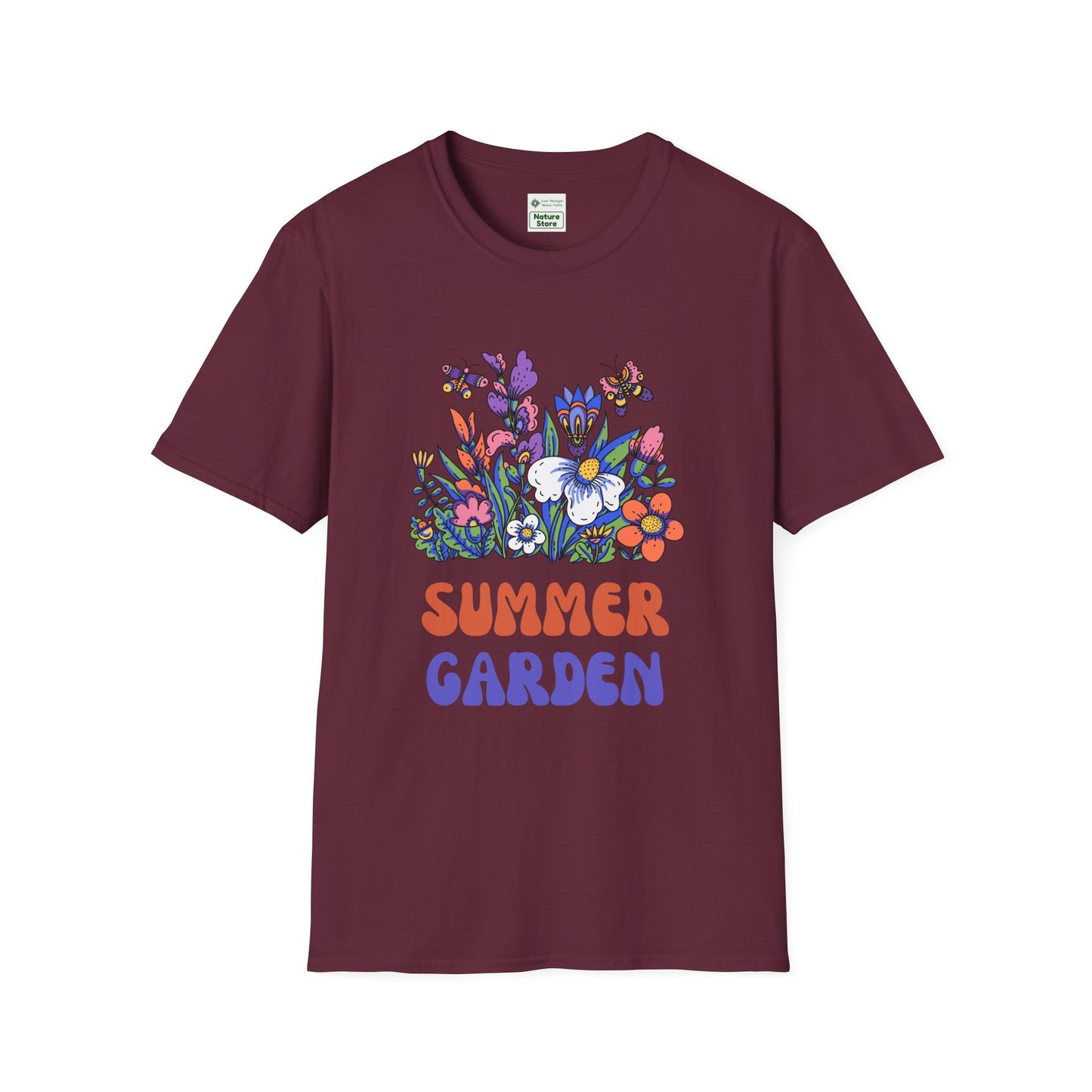T-Shirt Unisex Softstyle, Summer Garden