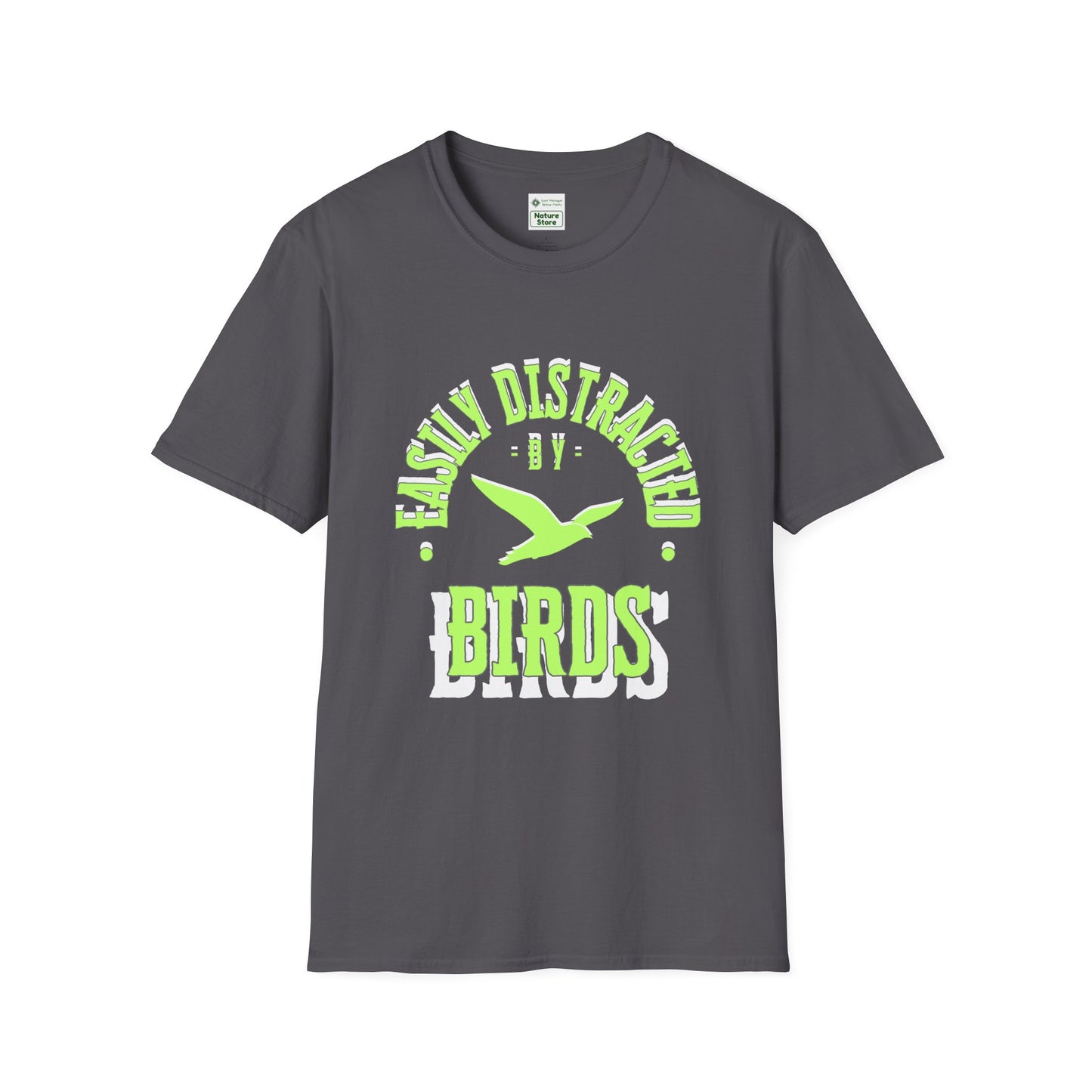 EastMichNatives T-Shirt, Distracted by Birds, Soaring