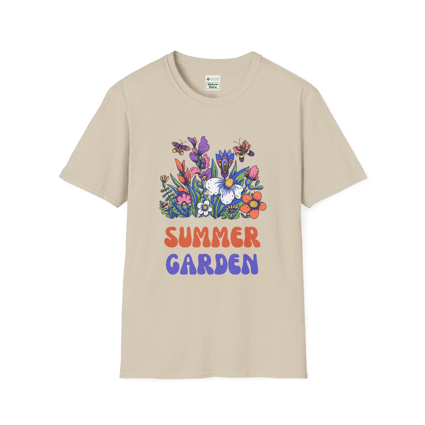 T-Shirt Unisex Softstyle, Summer Garden