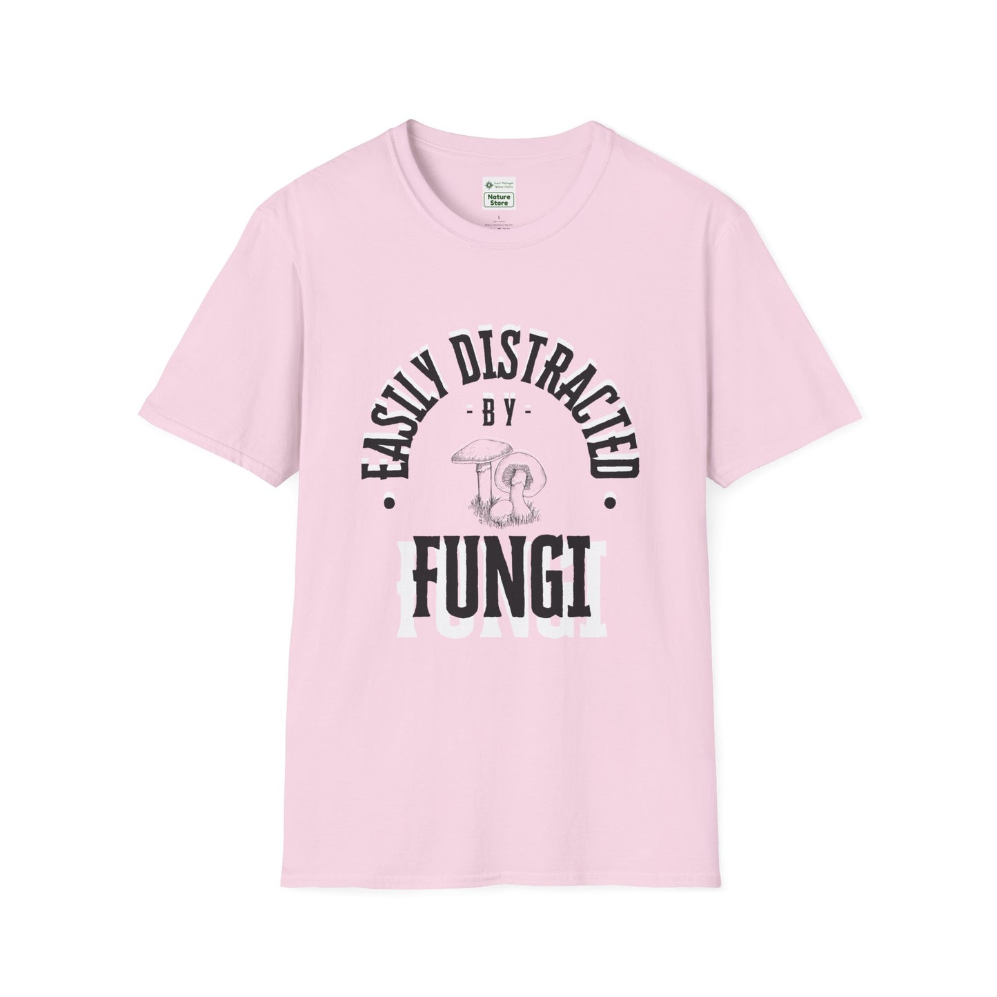 Unisex Softstyle T-Shirt, Distracted by Fungi