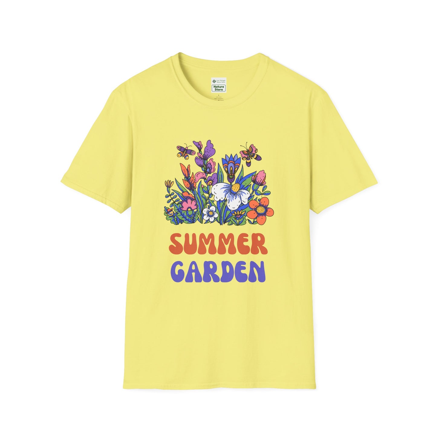 T-Shirt Unisex Softstyle, Summer Garden