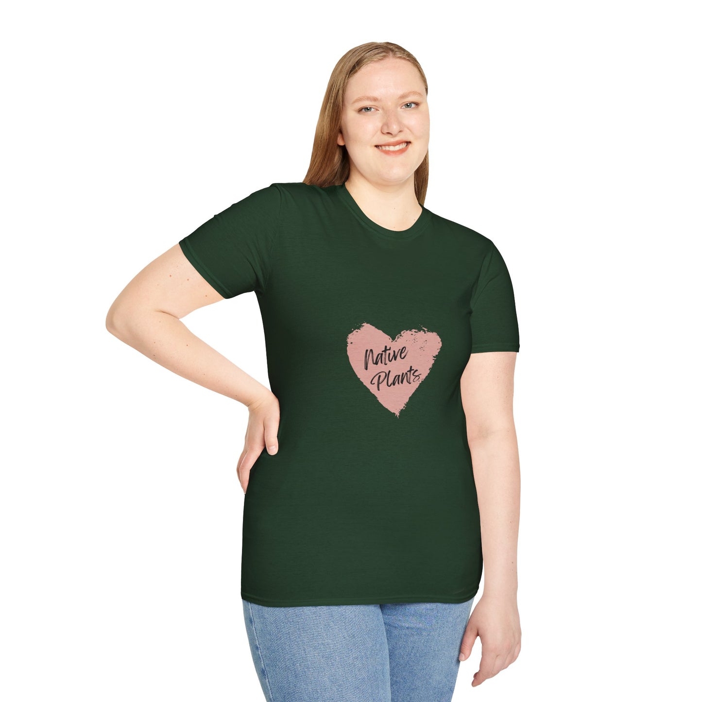 T-Shirt Unisex - Native Plants Heart