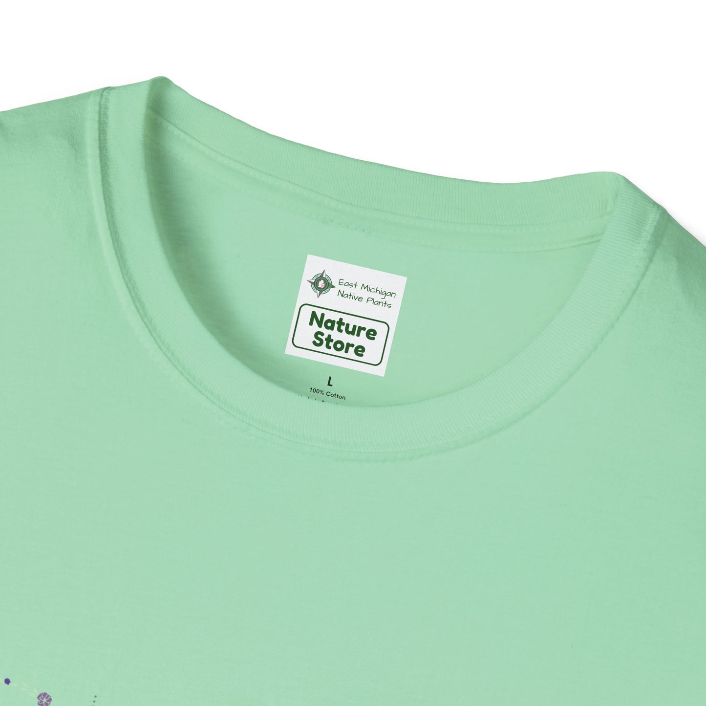 T-Shirt Unisex Softstyle, Plant Native Plants, Floral Flowers