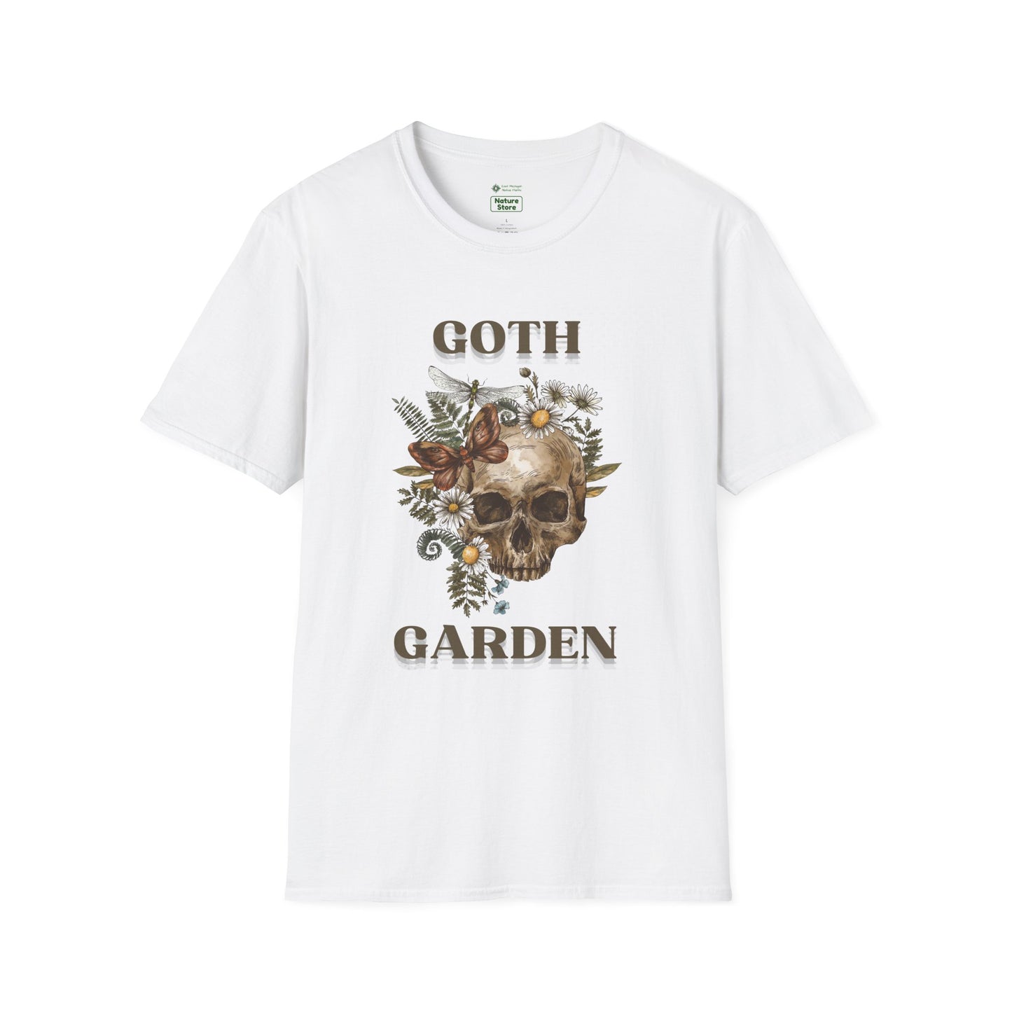 T-Shirt Unisex Softstyle, Goth Garden