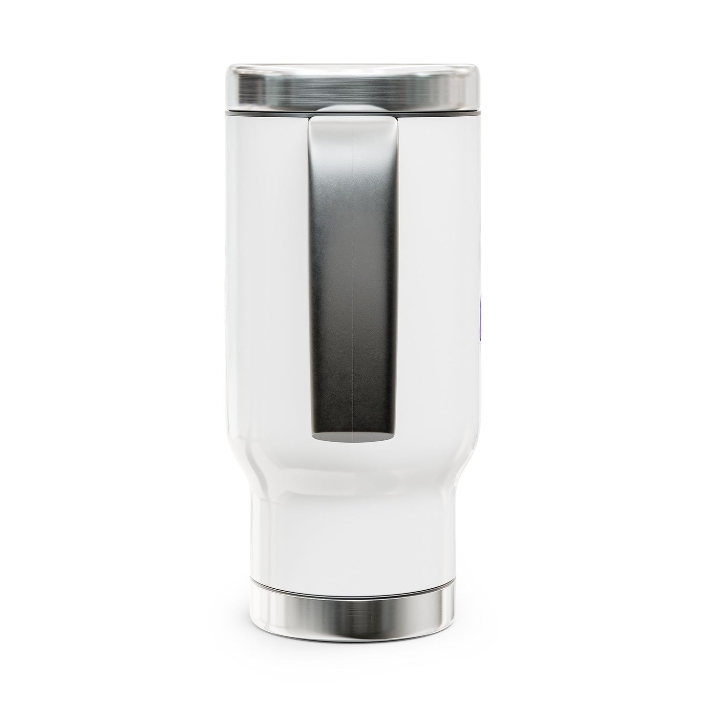 Stainless Steel Travel Mug , 14oz, Bee Wild! Plant Native!