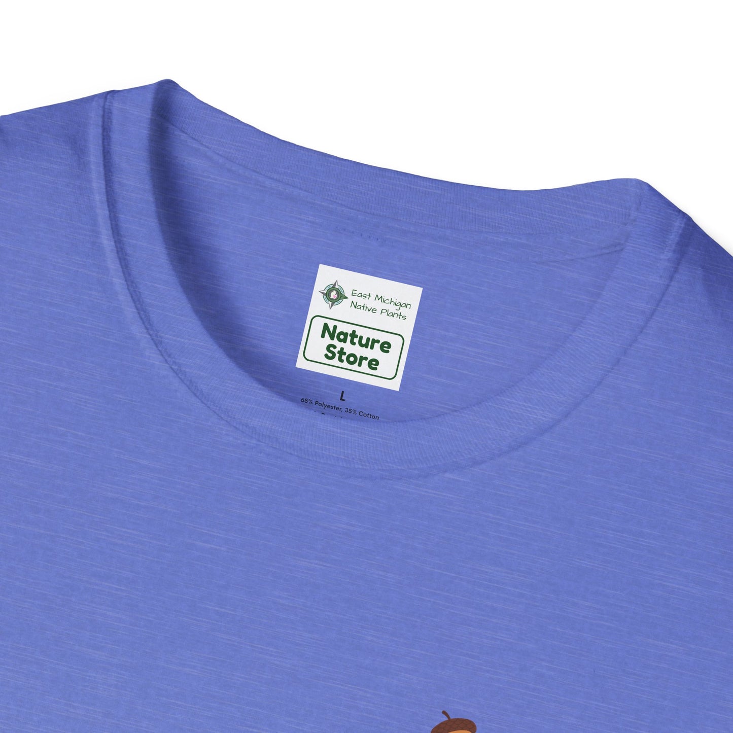 Unisex Softstyle T-Shirt, Native Nut! (Back)