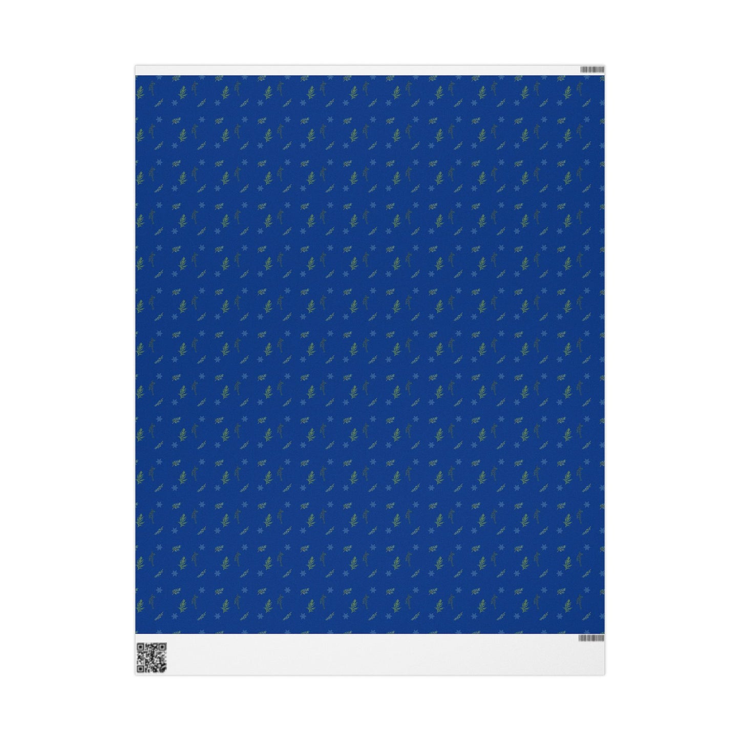 Wrapping Paper, Juniper Berry - Dk Blue
