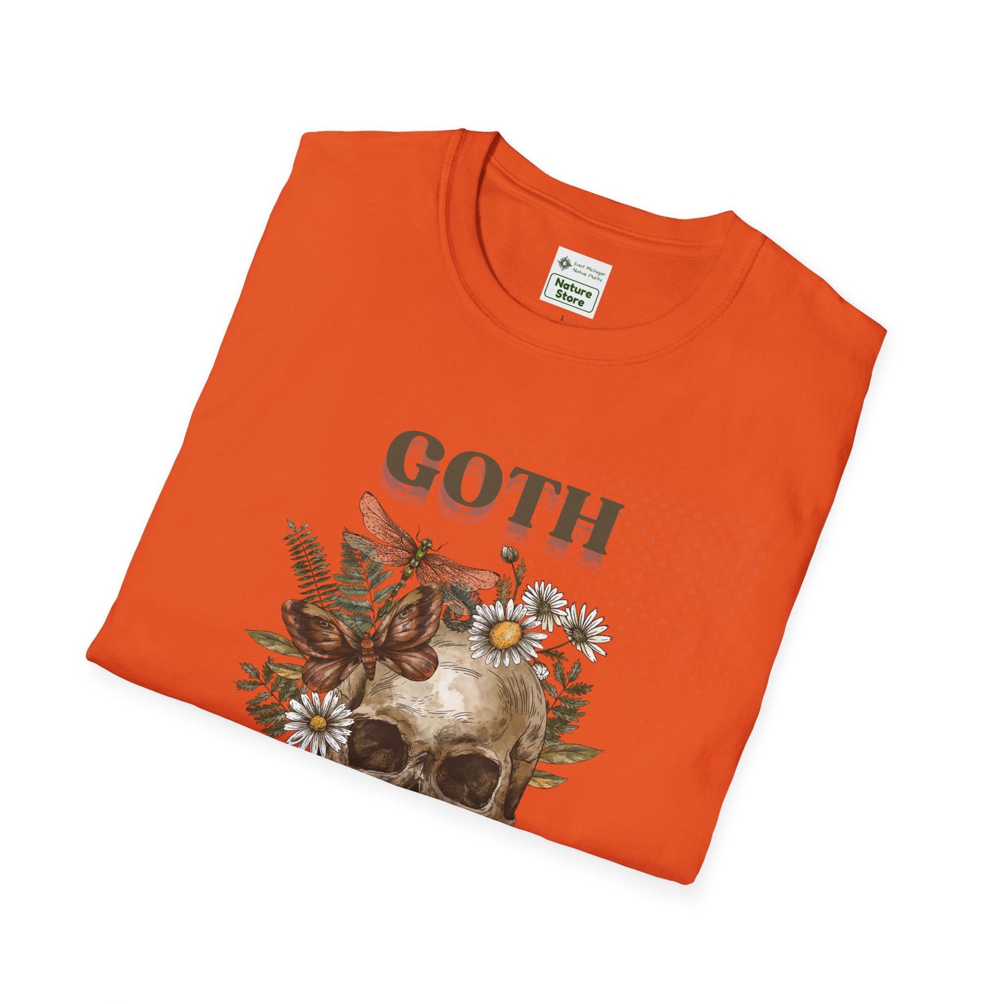 T-Shirt Unisex Softstyle, Goth Garden