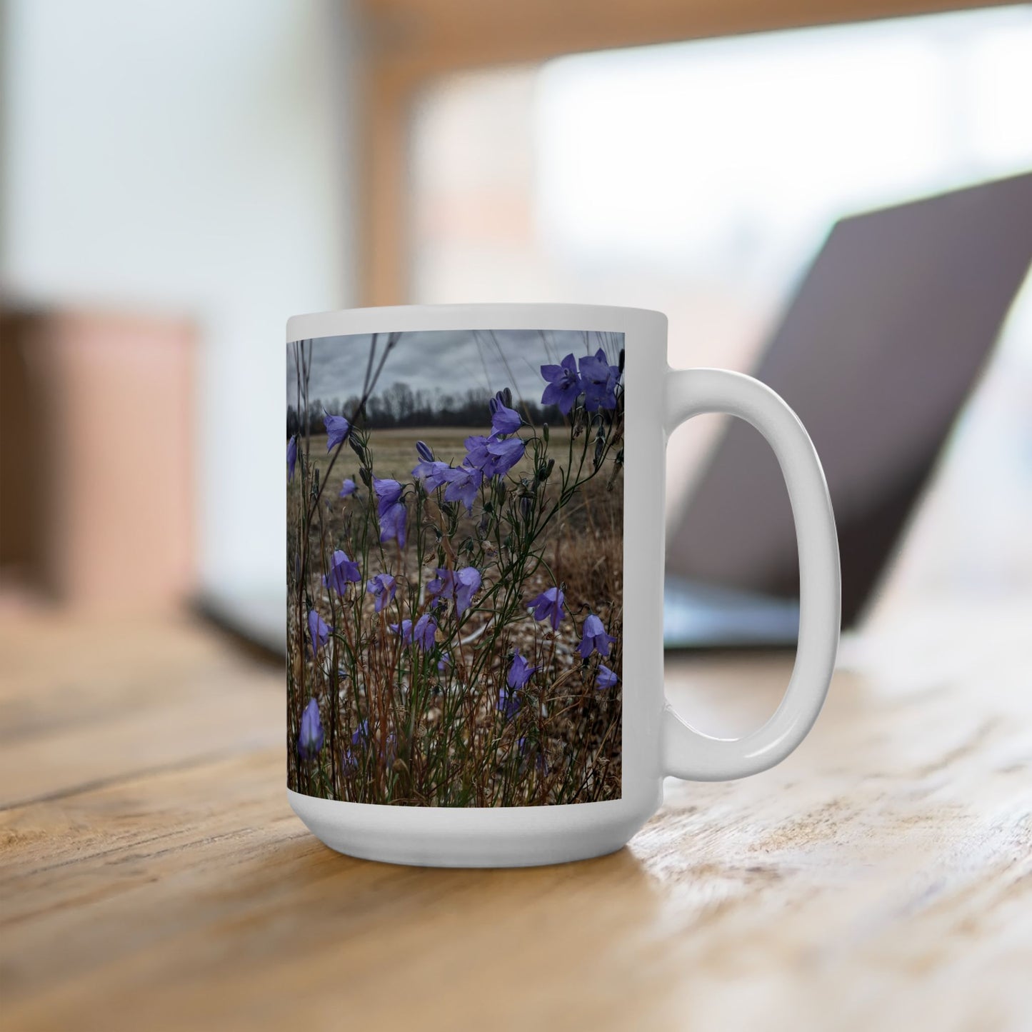 Ceramic Mug, (11oz, 15oz), Harebell