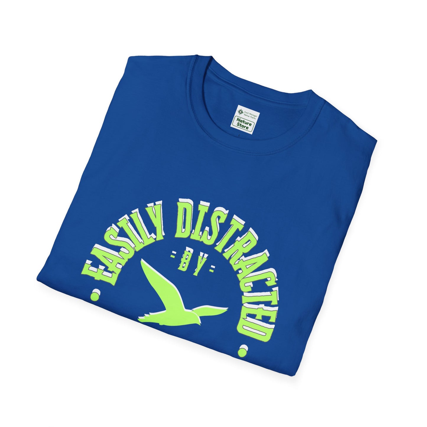 EastMichNatives T-Shirt, Distracted by Birds, Soaring