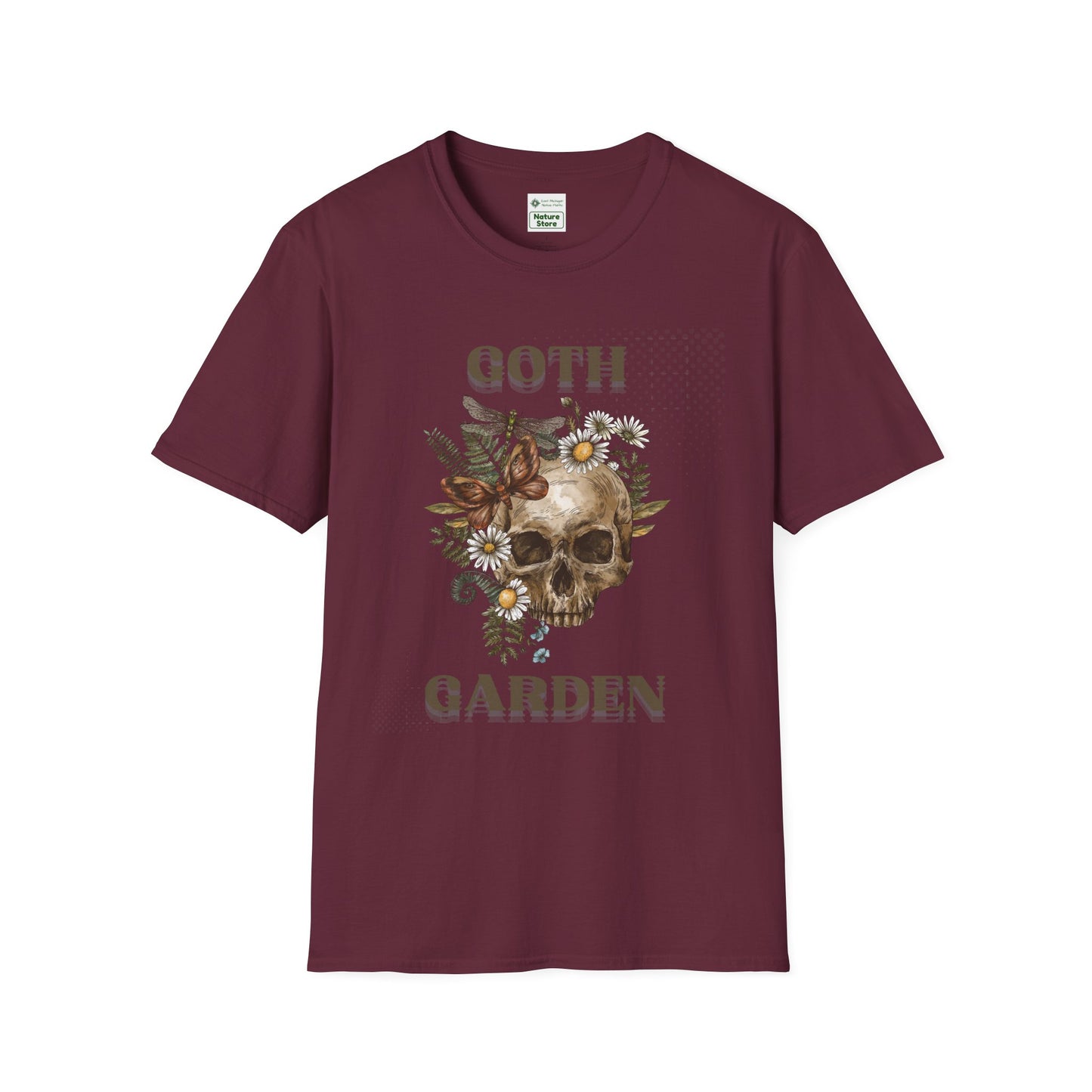T-Shirt Unisex Softstyle, Goth Garden