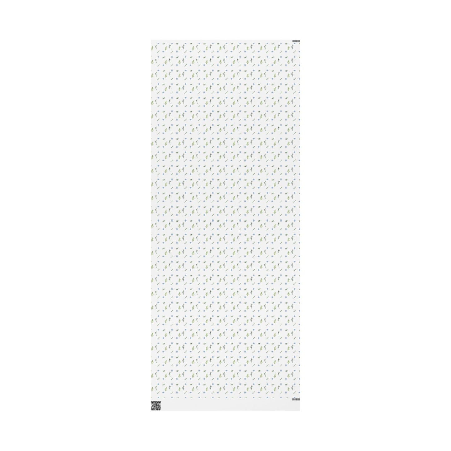 Wrapping Paper, Juniper Berry - White