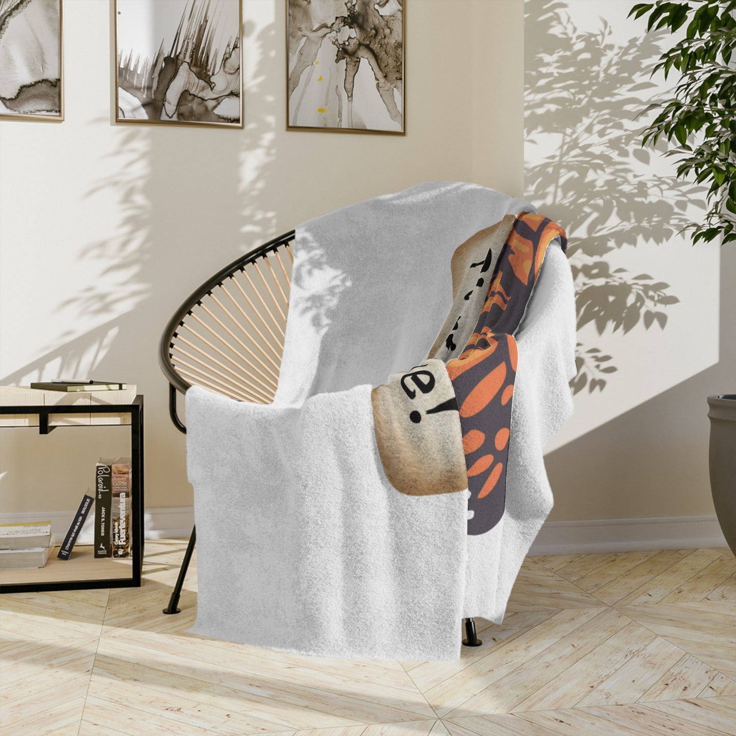 Microfiber Blanket, Monarch Plant Native!