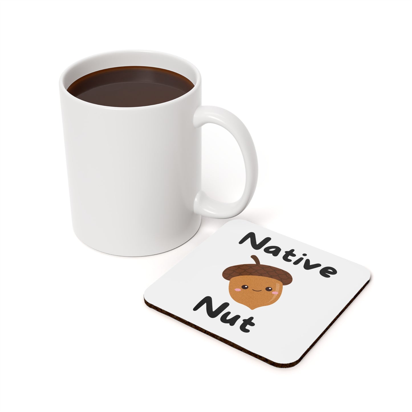 Coaster, Native Nut! (Square/Round)