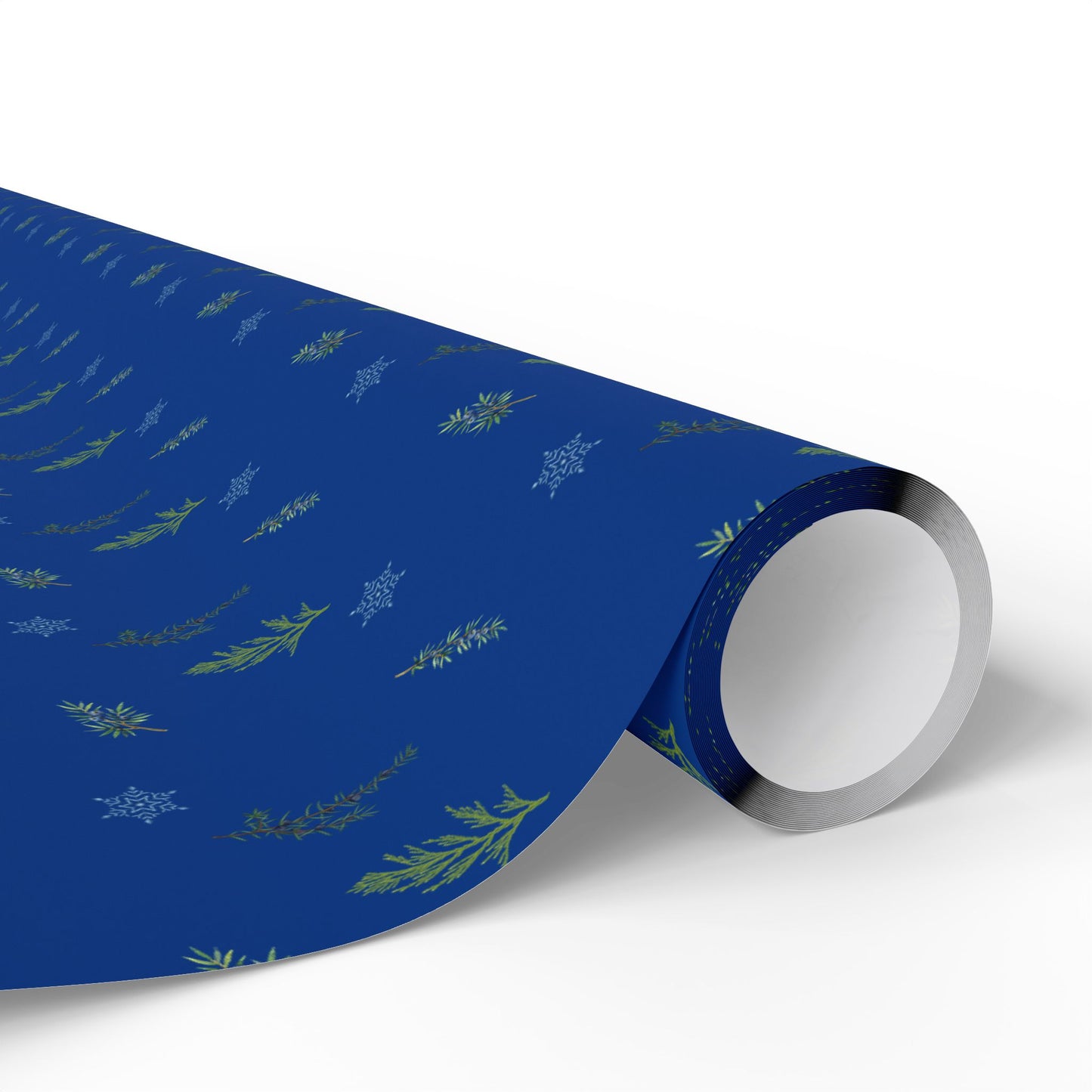 Wrapping Paper, Juniper Berry - Dk Blue