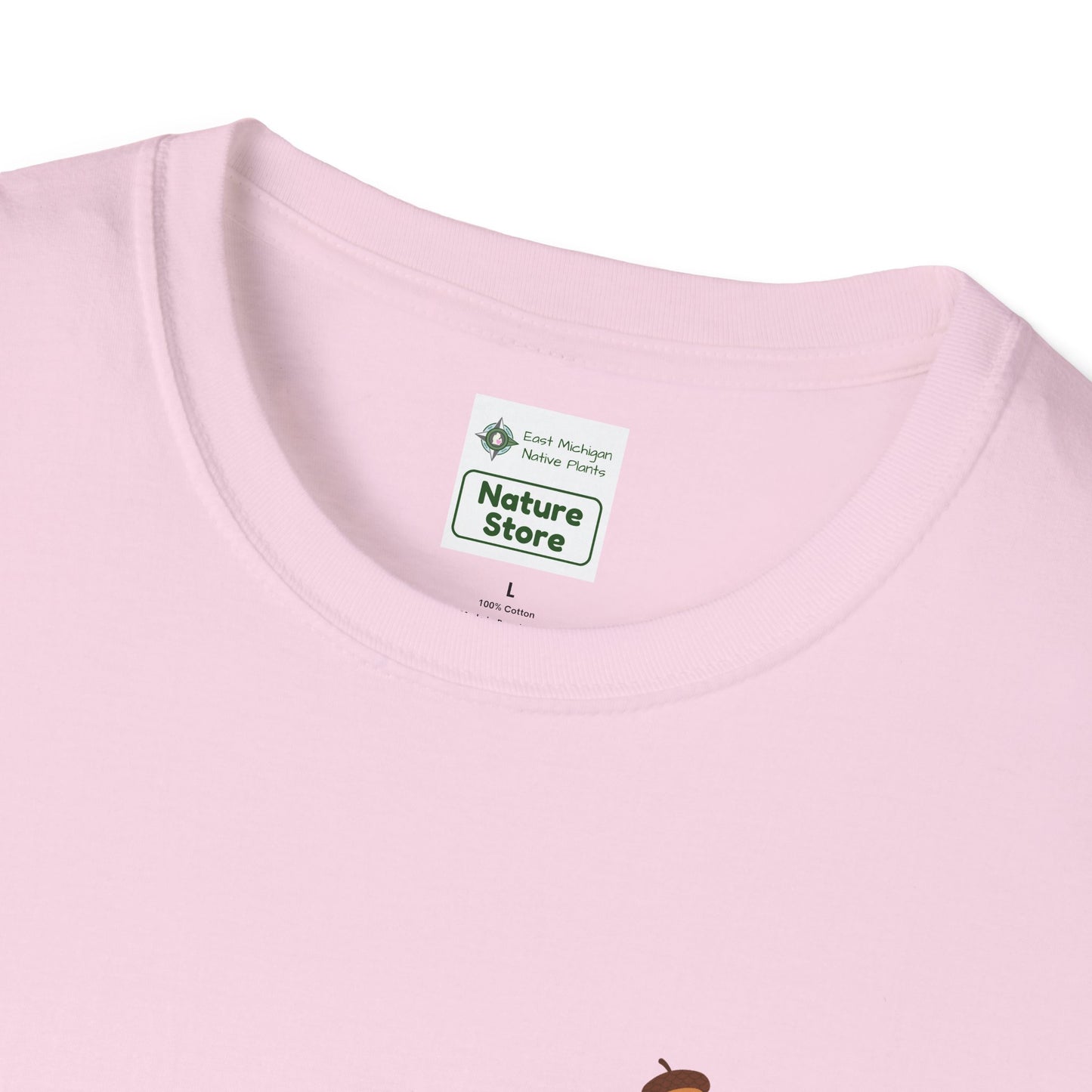 Unisex Softstyle T-Shirt, Native Nut! (Back)