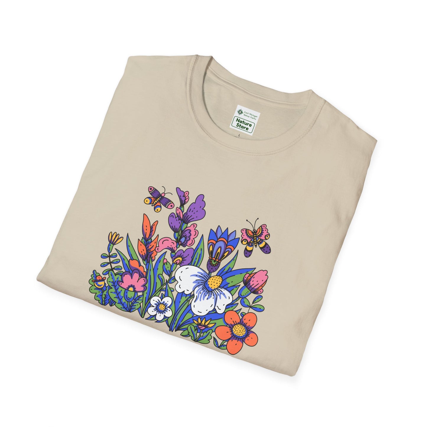 T-Shirt Unisex Softstyle, Summer Garden