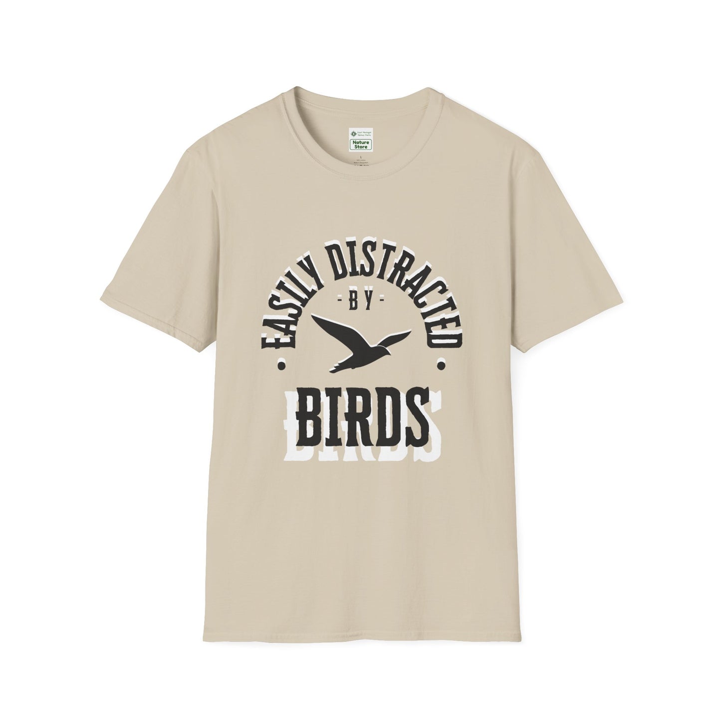 EastMichNatives T-Shirt, Distracted by Birds, Soaring