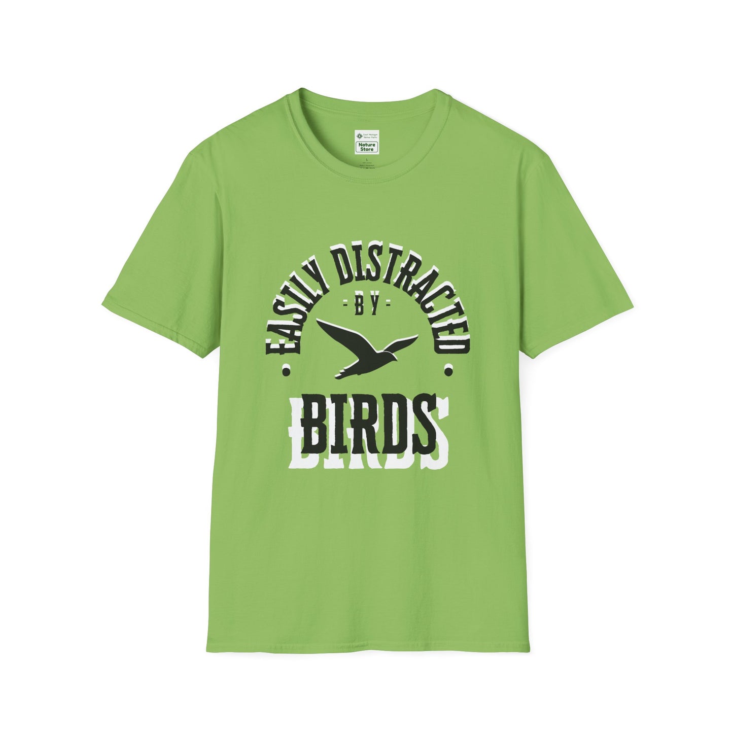 EastMichNatives T-Shirt, Distracted by Birds, Soaring