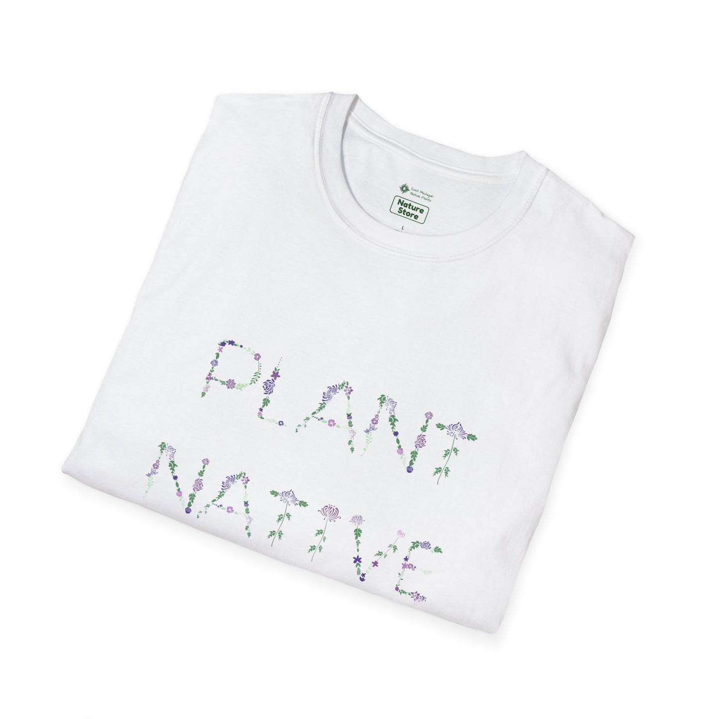 T-Shirt Unisex Softstyle, Plant Native Plants, Floral Flowers