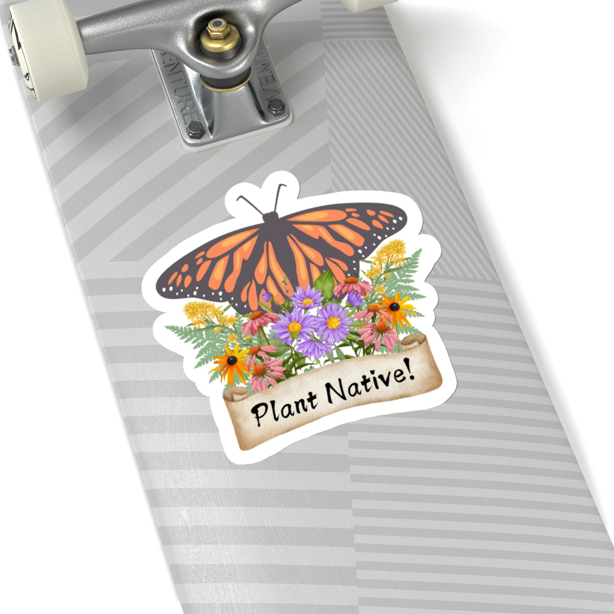 Stickers, Monarch Plant Native!