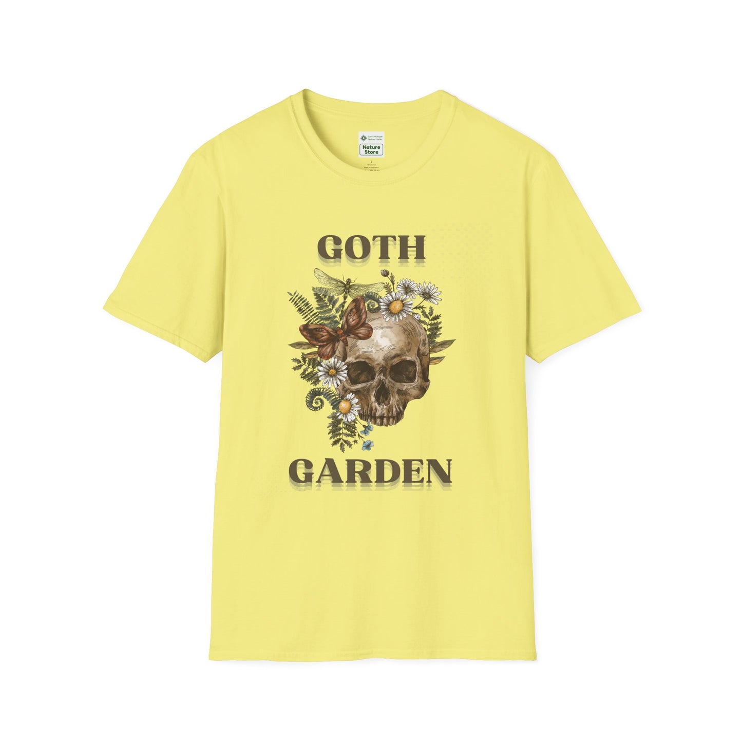 T-Shirt Unisex Softstyle, Goth Garden