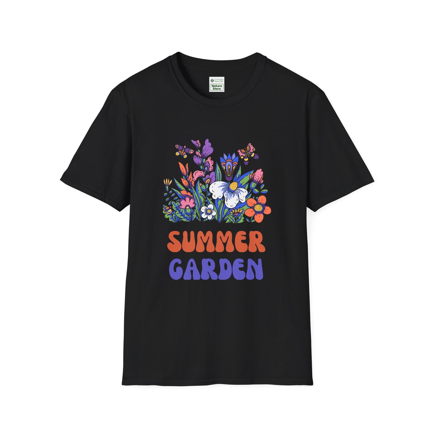 T-Shirt Unisex Softstyle, Summer Garden