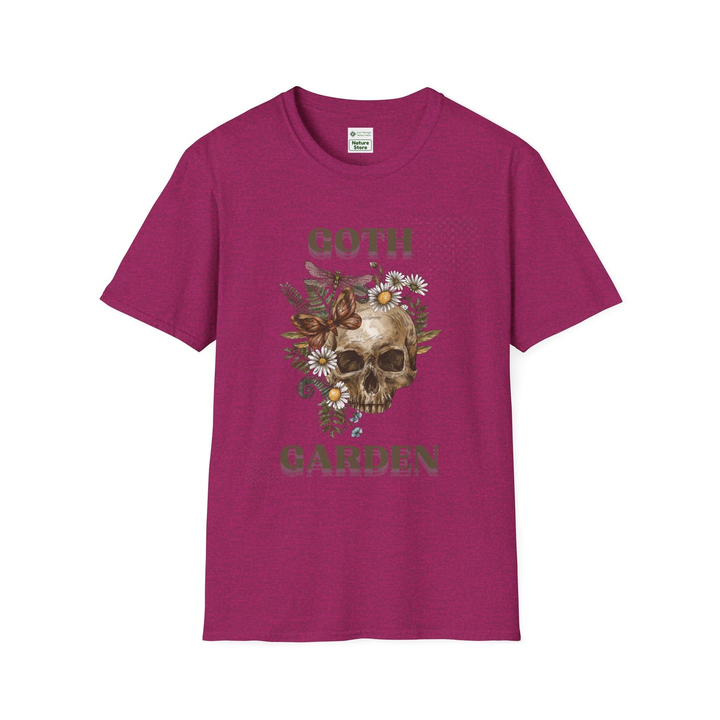 T-Shirt Unisex Softstyle, Goth Garden