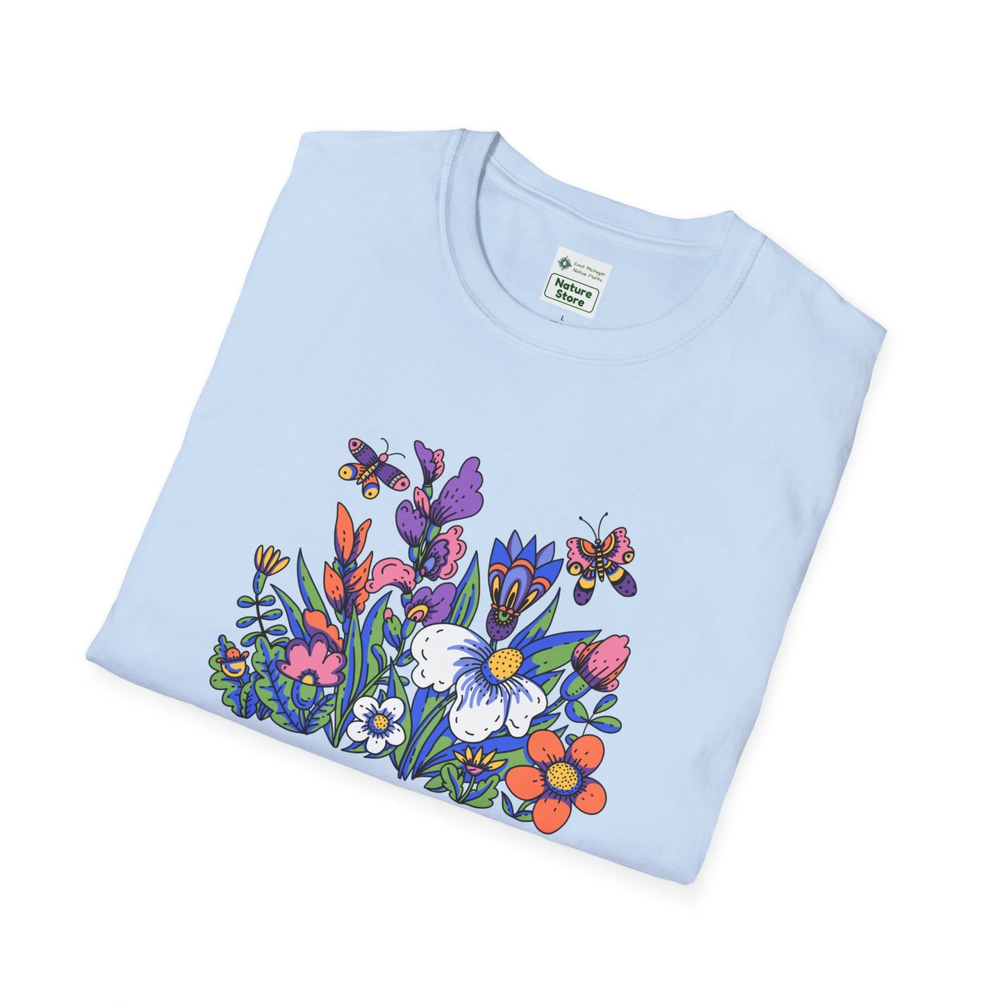 T-Shirt Unisex Softstyle, Summer Garden
