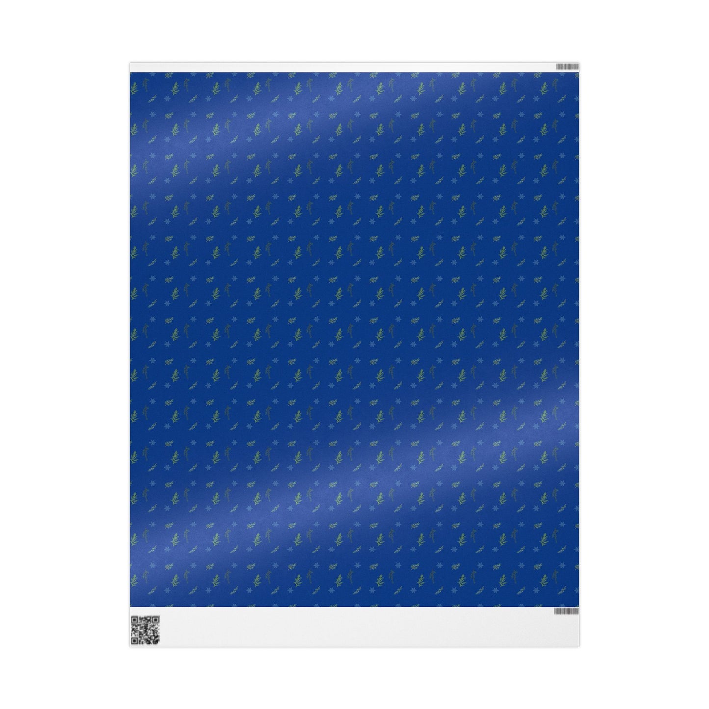 Wrapping Paper, Juniper Berry - Dk Blue