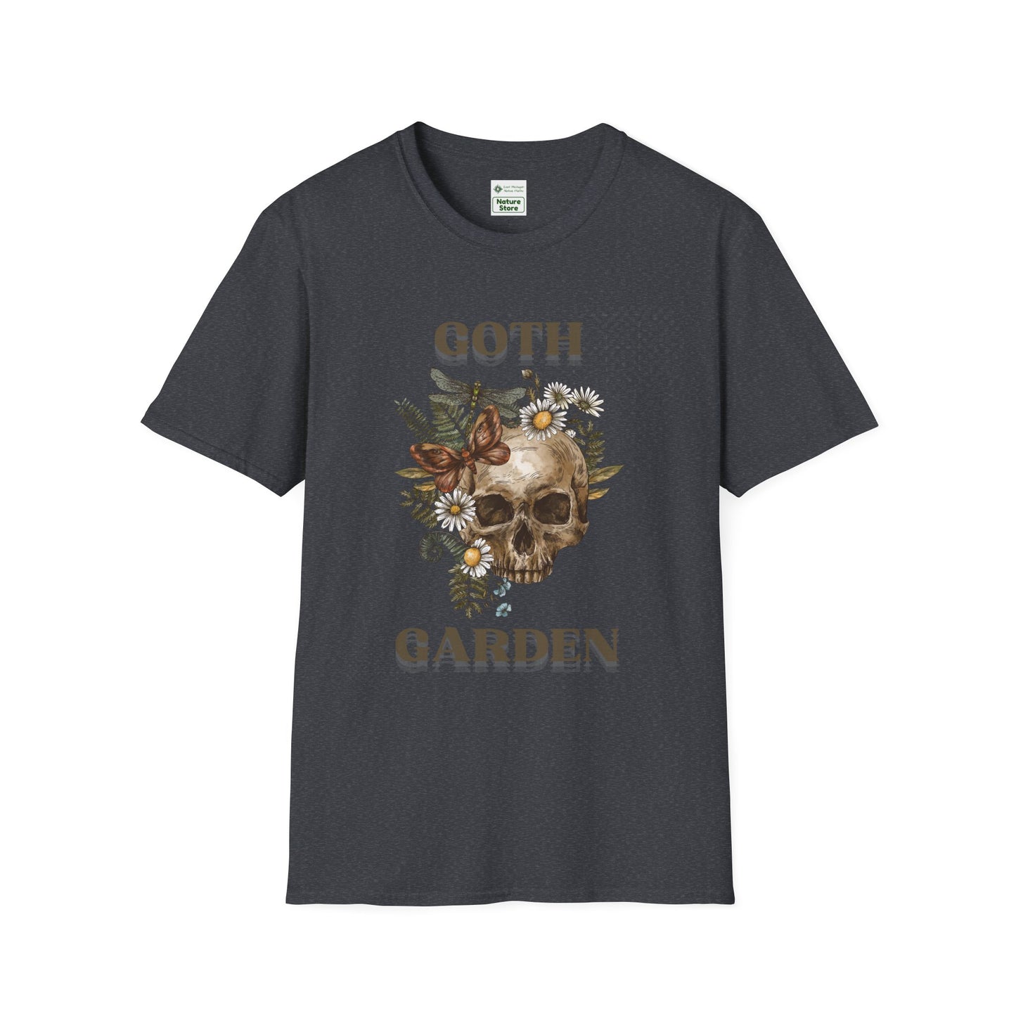 T-Shirt Unisex Softstyle, Goth Garden