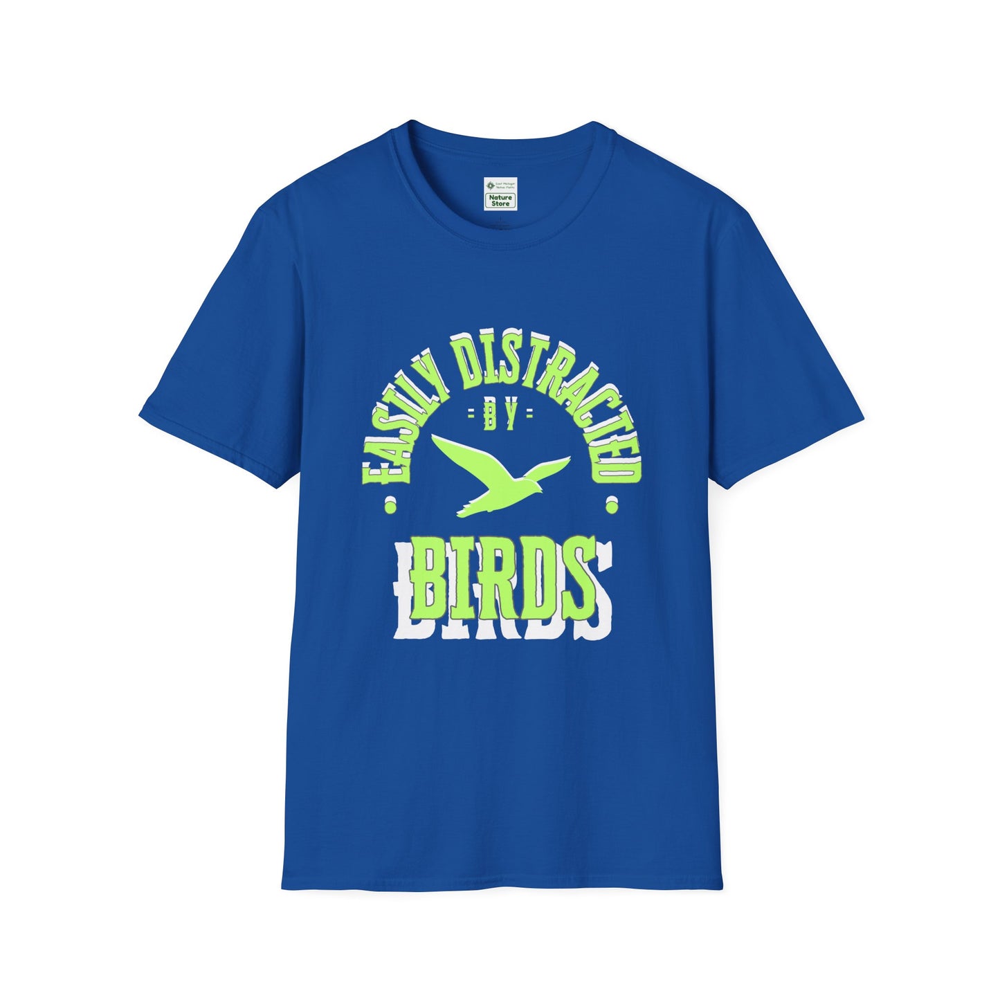 EastMichNatives T-Shirt, Distracted by Birds, Soaring