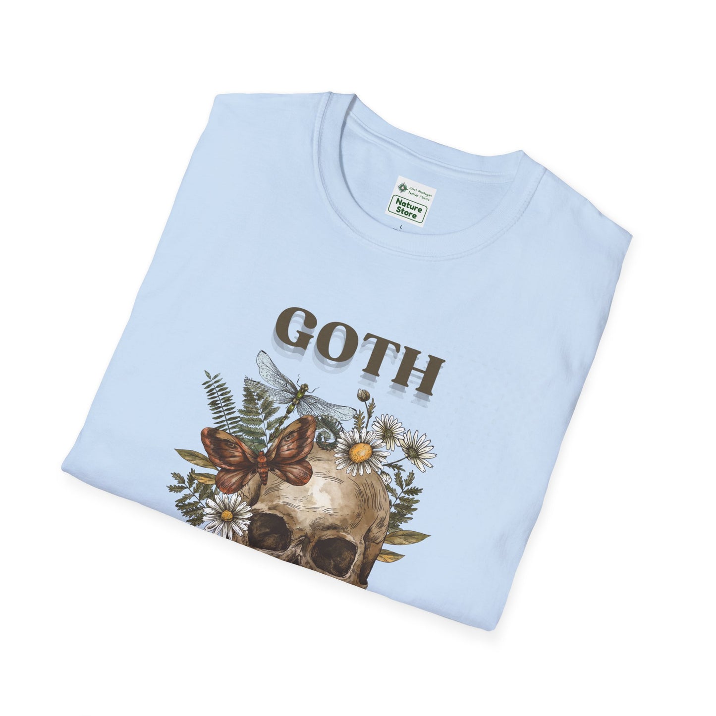 T-Shirt Unisex Softstyle, Goth Garden