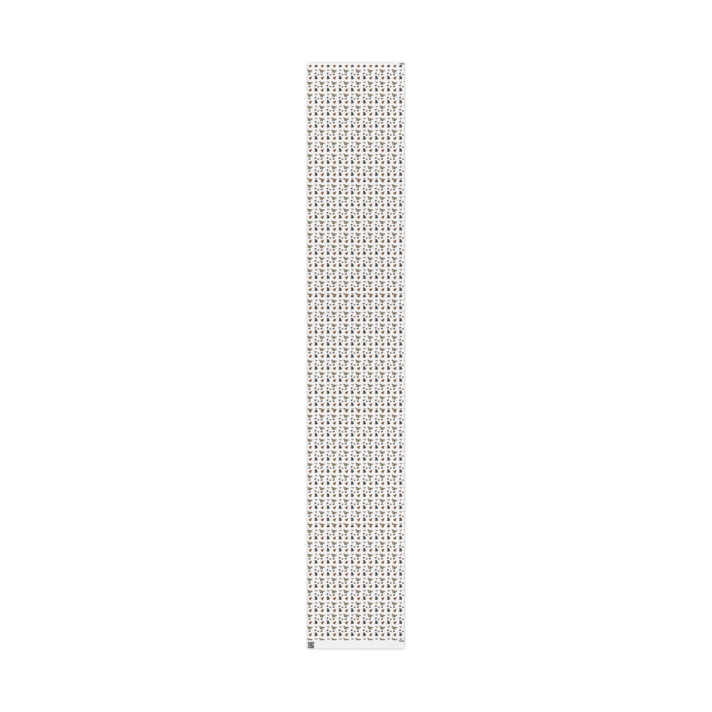 Wrapping Paper, Native Butterflies - White