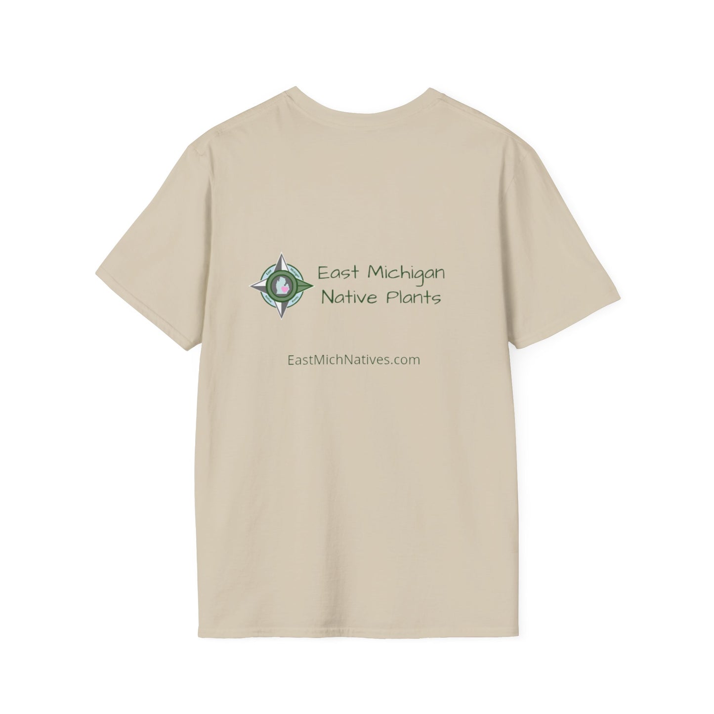 EastMichNatives T-shirt, Native Plants Make Life Better, Floral