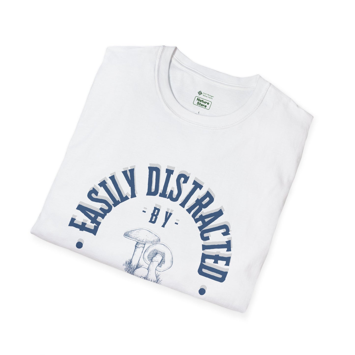 Unisex Softstyle T-Shirt, Distracted by Fungi