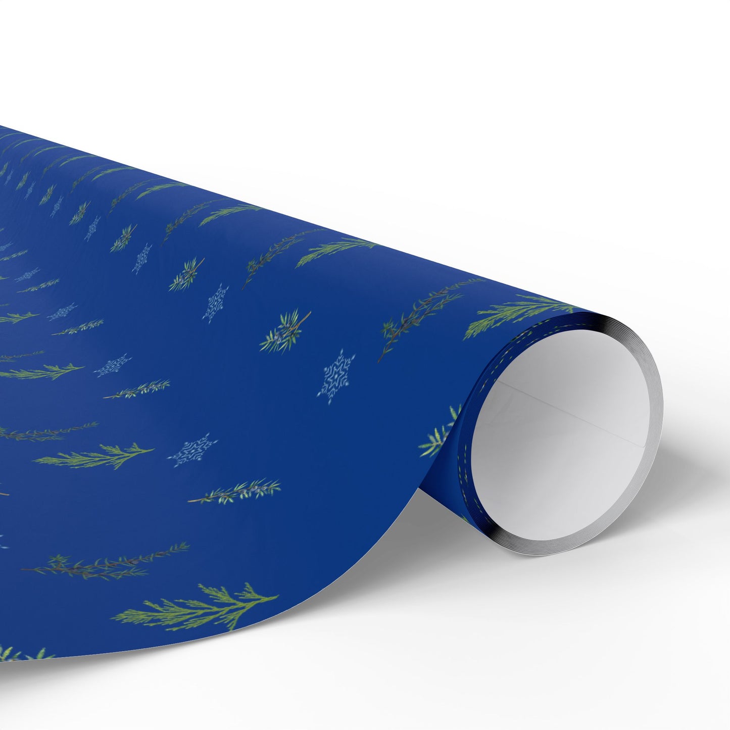 Wrapping Paper, Juniper Berry - Dk Blue