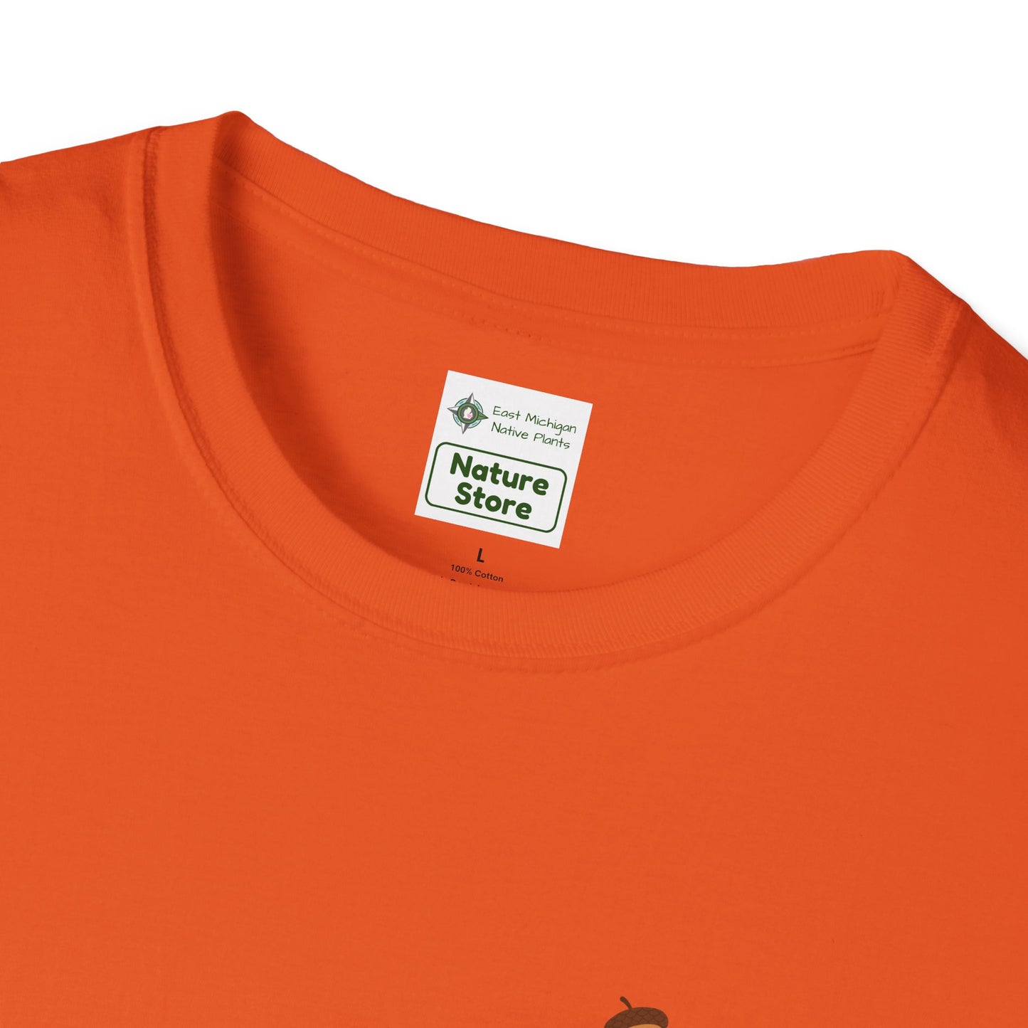 Unisex Softstyle T-Shirt, Native Nut! (Back)
