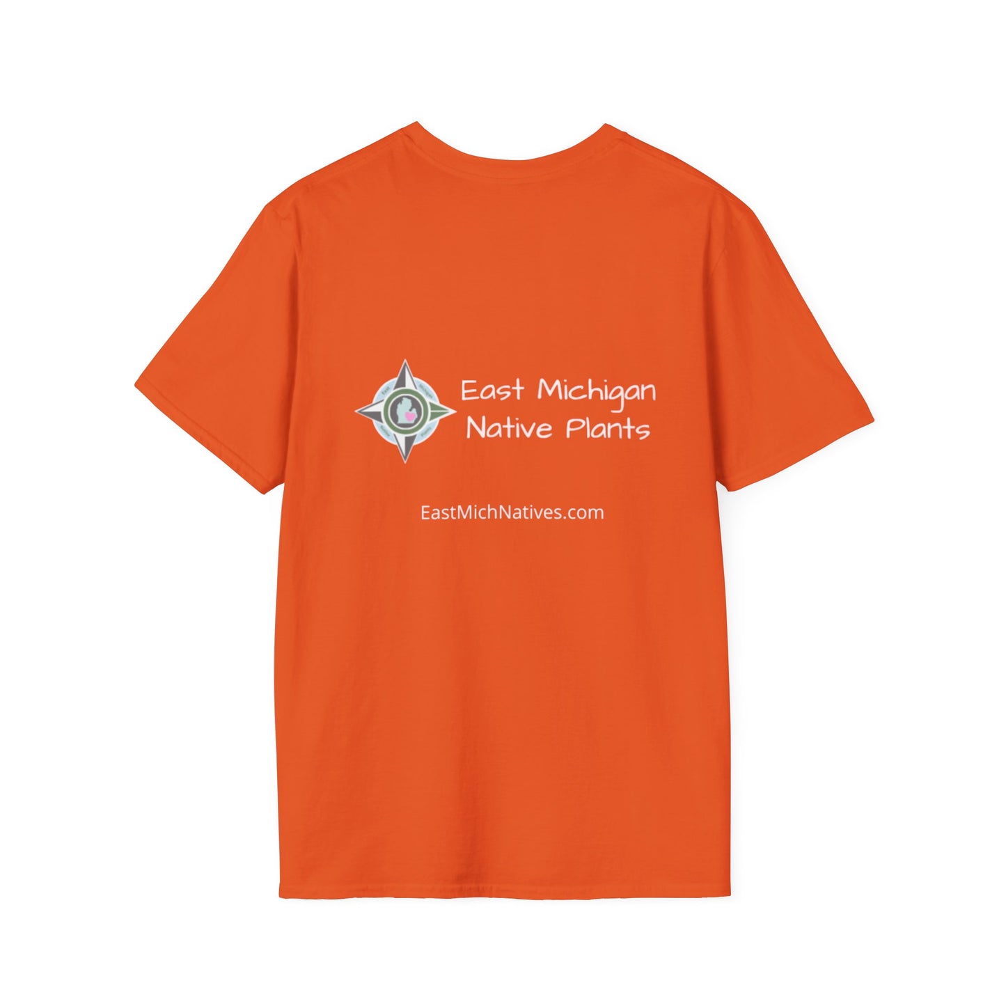 EastMichNatives T-shirt, Native Plants Make Life Better, Floral