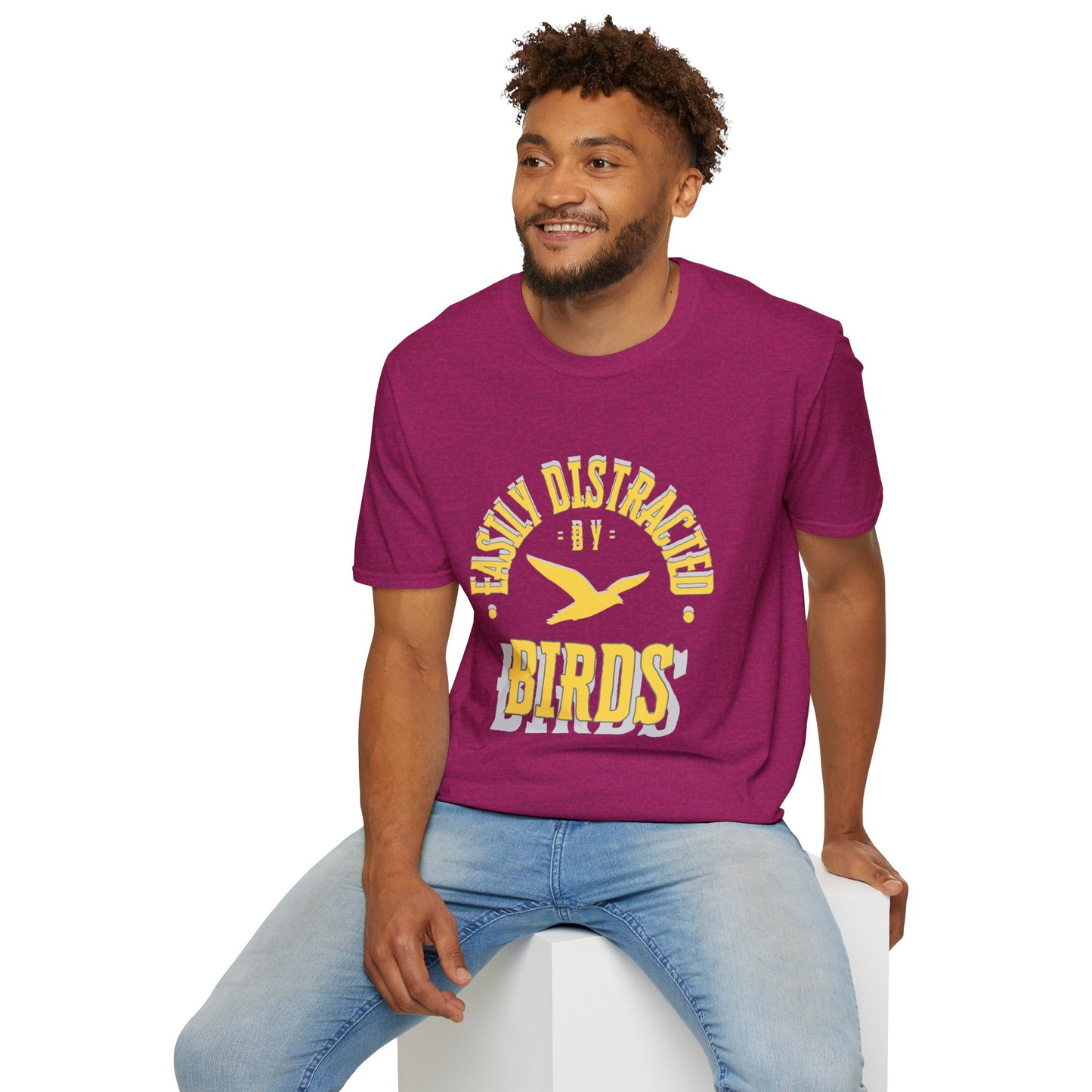 EastMichNatives T-Shirt, Distracted by Birds, Soaring