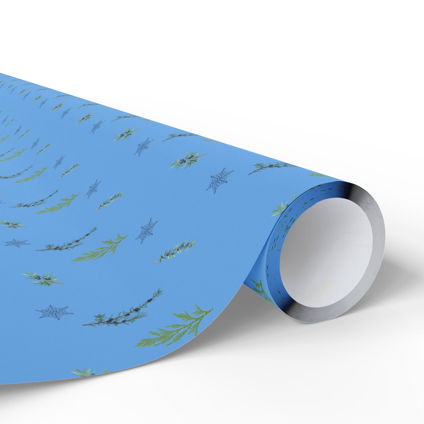 Wrapping Paper, Juniper Berry - Lt Blue