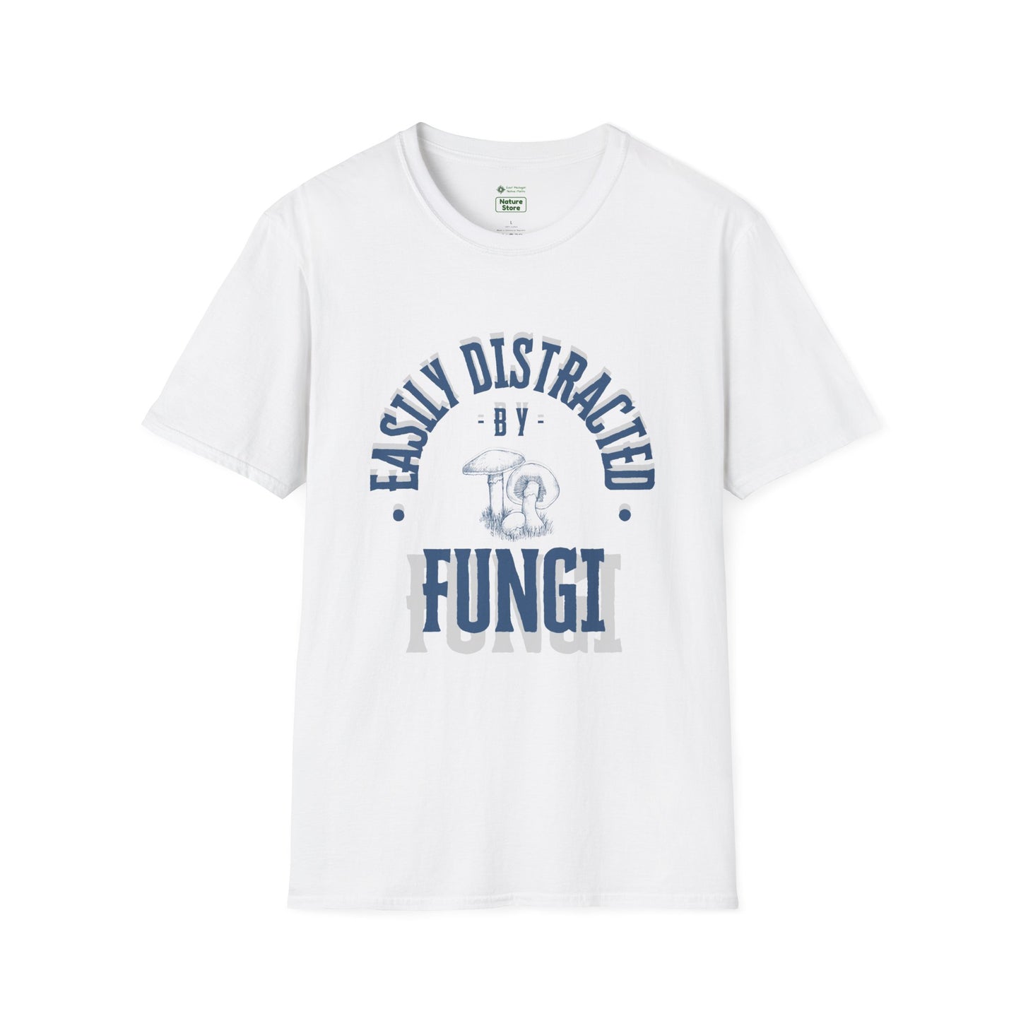 Unisex Softstyle T-Shirt, Distracted by Fungi