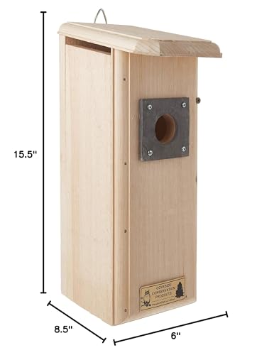 Coveside Mounted Downy Woodpecker Bird Nest House