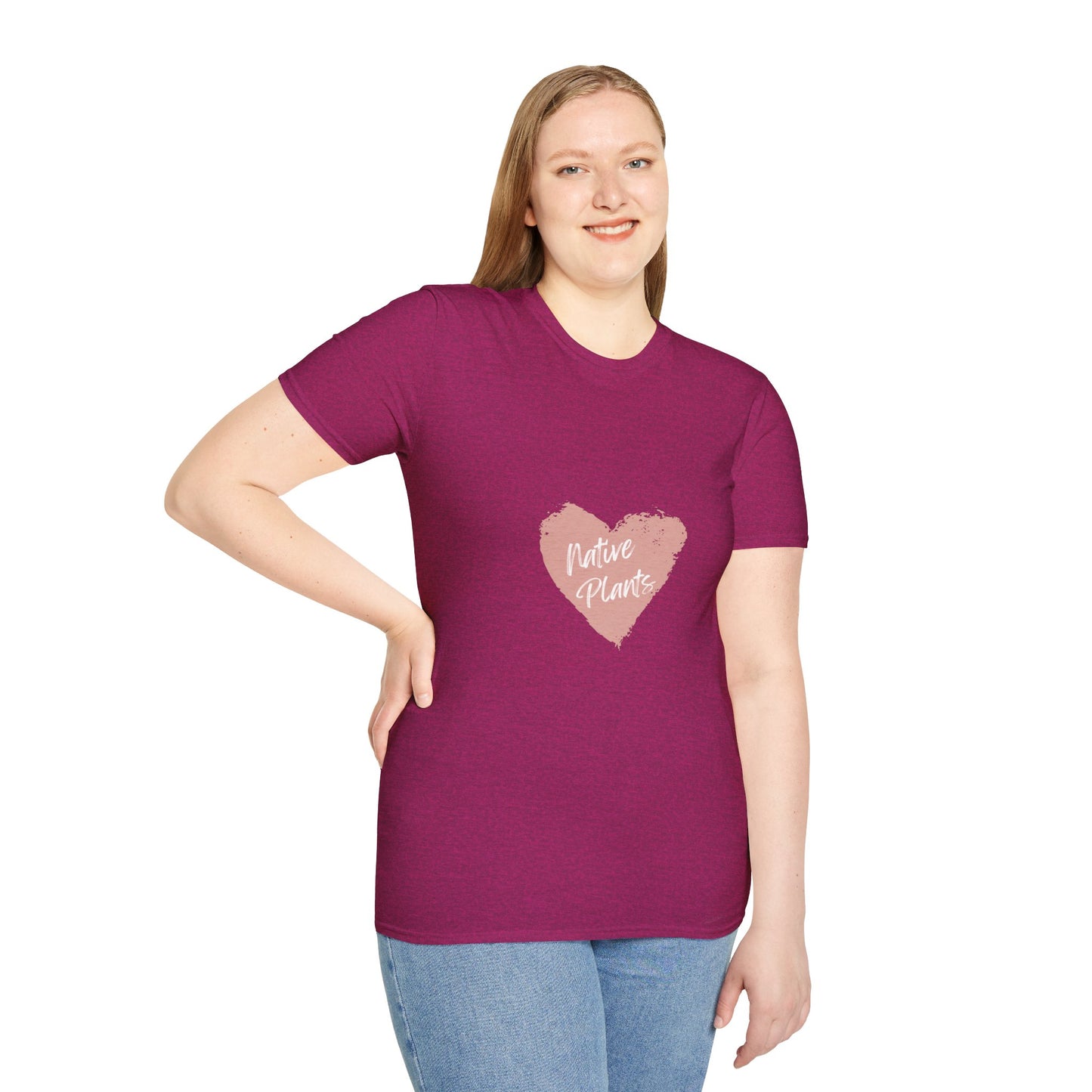 T-Shirt Unisex - Native Plants Heart