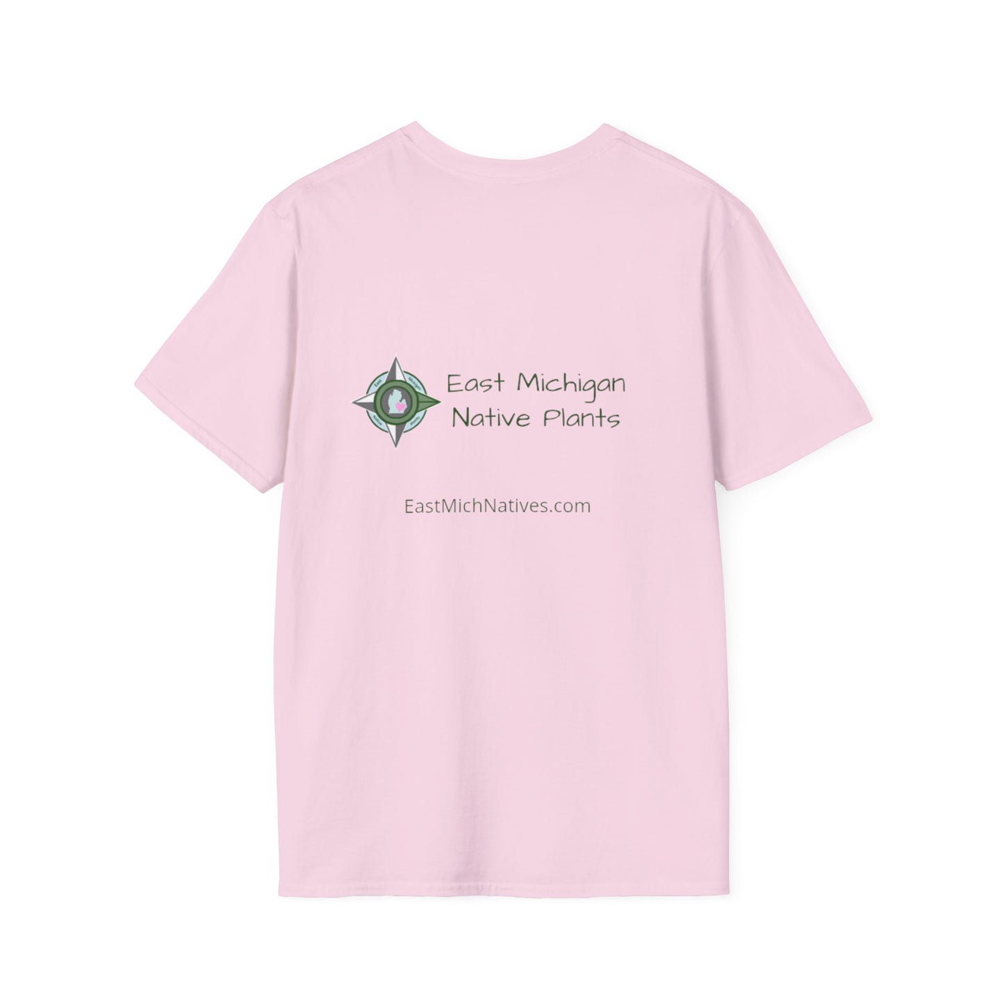 EastMichNatives T-shirt, Native Plants Make Life Better, Floral