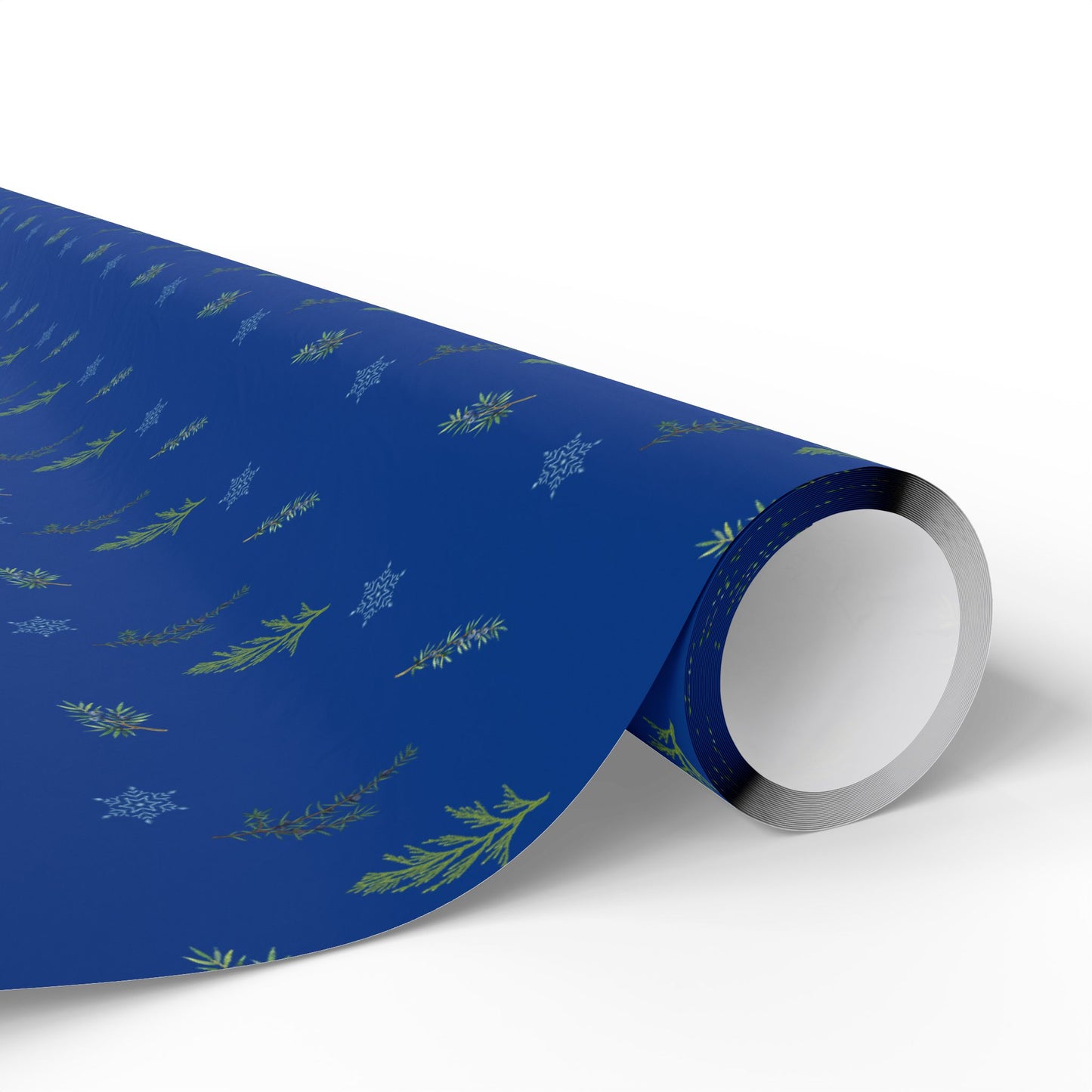 Wrapping Paper, Juniper Berry - Dk Blue
