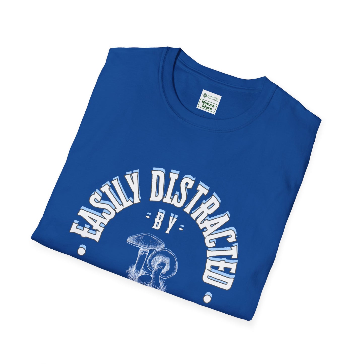 Unisex Softstyle T-Shirt, Distracted by Fungi